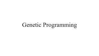 Genetic Programming