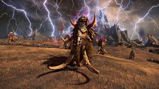 NORSCA VENGEANCE vs SHADOW LEGION – Titans Clash in the Storm – EPIC 4K Battle | TW: Warhammer 3