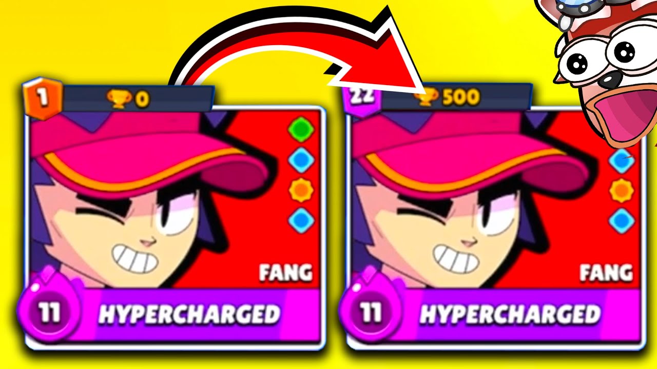 DE LA 0 TROFEE LA 500 TROFEE PE FANG! Episod Full Brawl Stars