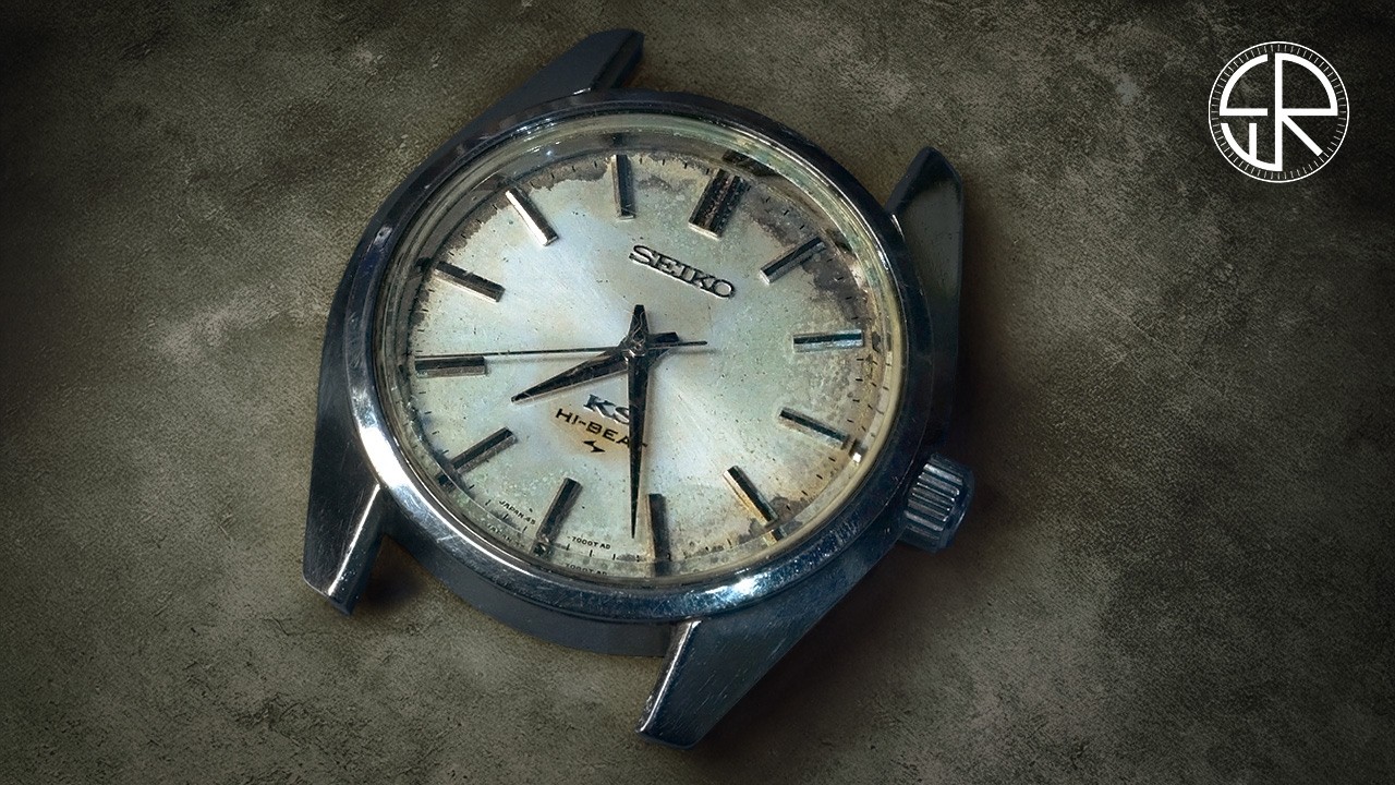 Restoration of a Vintage King Seiko Watch - Zaratsu Polish Refinishing