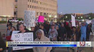 Community continues protest amid calls for justice for Stephen Perkins | October 18, 2023 | News 19