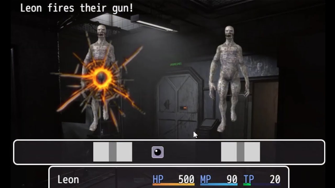 Resident Evil Gaiden Battle System in RPG Maker MV - YouTube