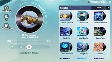 Skyhigh Spectacle Theme Music PUBG Mobile