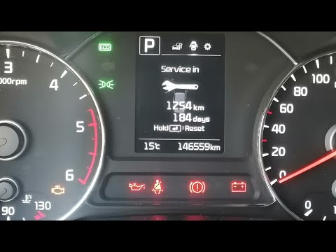 برمجة مؤشر شعار زيت محرك كيا        