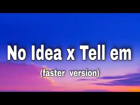 vmeshbeats - No Idea x Tell em (faster version) [Lyrics]