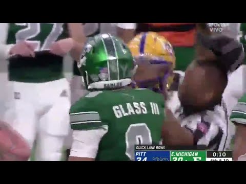 Watch Eastern Michigan's Mike Glass throw punch, hit ref, who ...