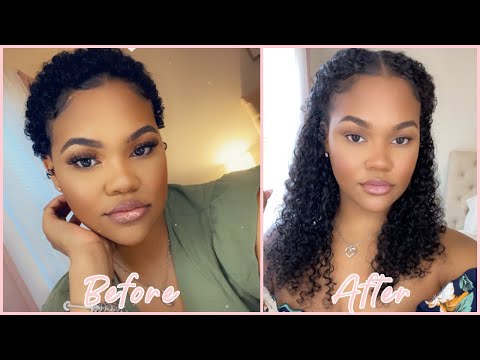 video about Clip in Hair Extension Jerry Curl