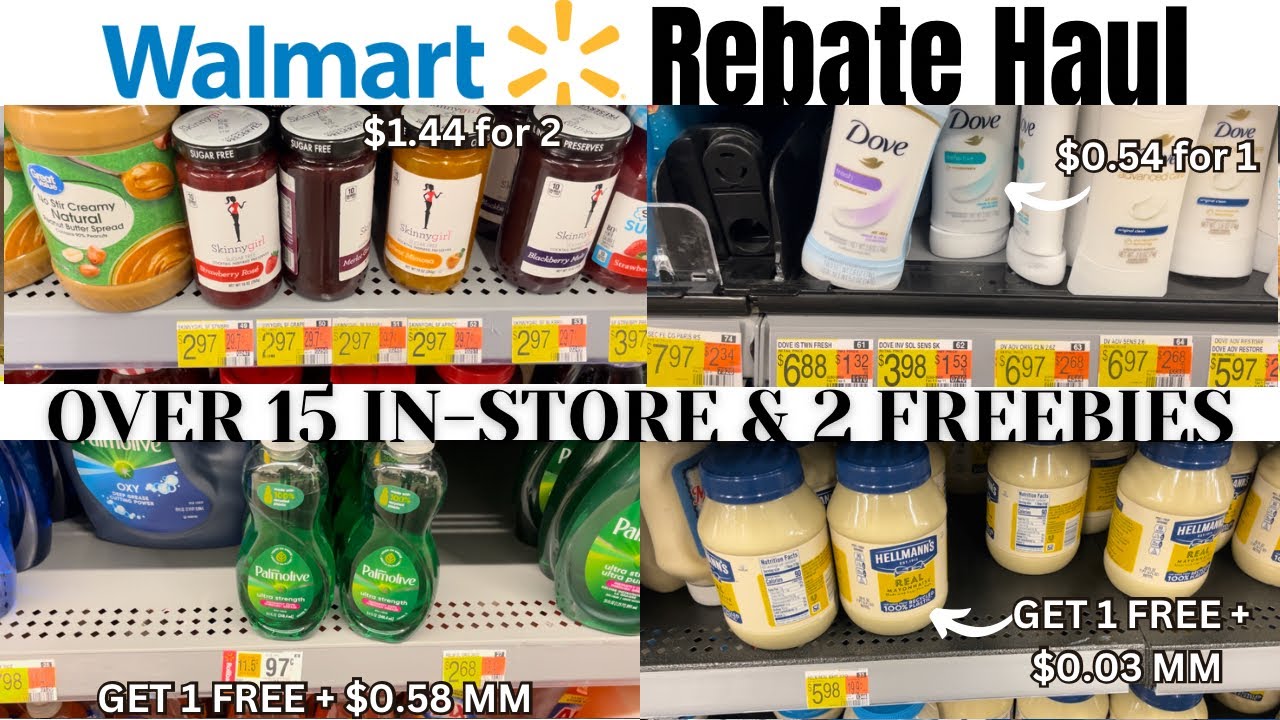 WALMART COUPONING DEALS 4/5| 2 FREEBIES &amp; OVER 10 IN-STORE ALL DIGITAL ...