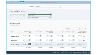 SAP Fiori App Transfer Stock   Cross Plant | SAPNotes screenshot 4