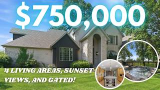 Luxury Living in Timberbrook ✨ 5 Beds, 19-Foot Ceilings & Kickapoo Schools