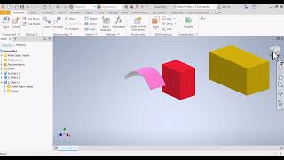 Autodesk Inventor Plate Bending animation in Inventor Studio