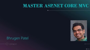 Master ASP.NET MVC Core 3.1 - learn ASP.NET Core