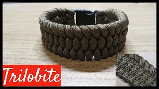 Pulseras Paracord Facil TRILOBITE  Paracord Bracelet