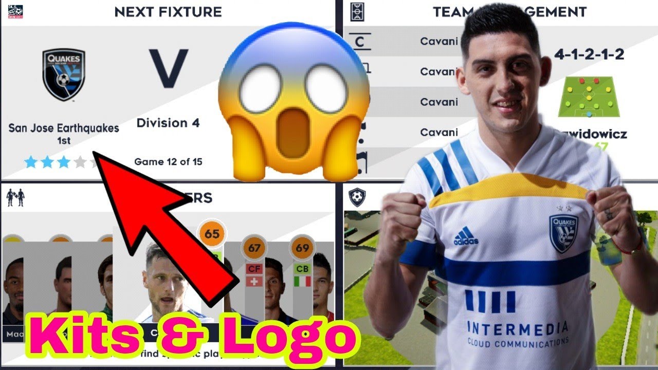 Make San Jose Earthquakes Team Kits & Logo 2021 | DLS 2021 Kits & Logo