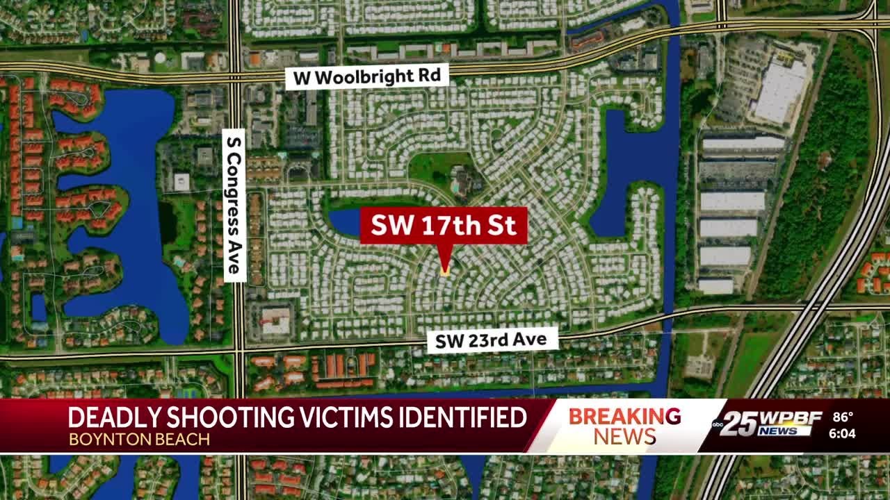 Victims identified in deadly shooting in Boynton Beach - YouTube