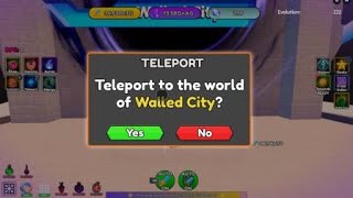 ANIME EVOLUTION ROBLOX ALL SECRET BOSSES WORLD 26