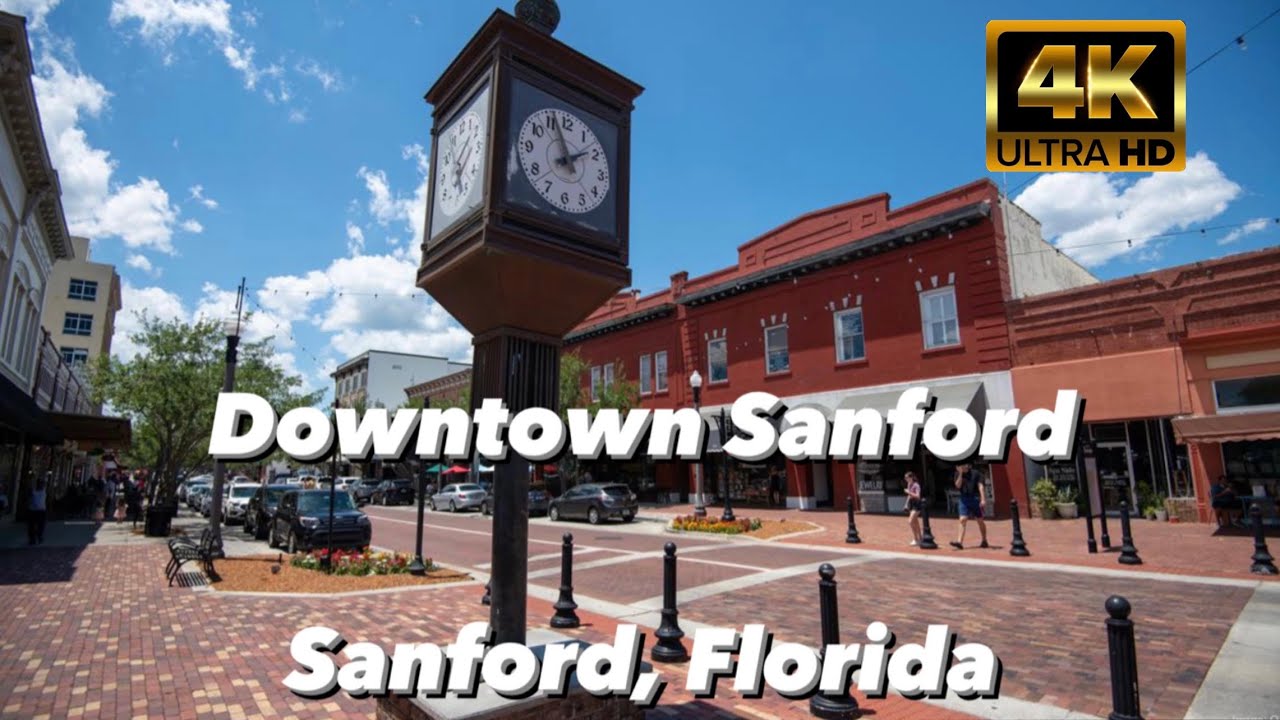 Discover the Charm of DOWNTOWN Sanford Florida!