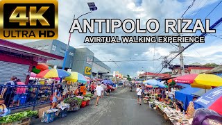 Beautiful Antipolo City Rizal  A Virtual Walking Tour [4K]