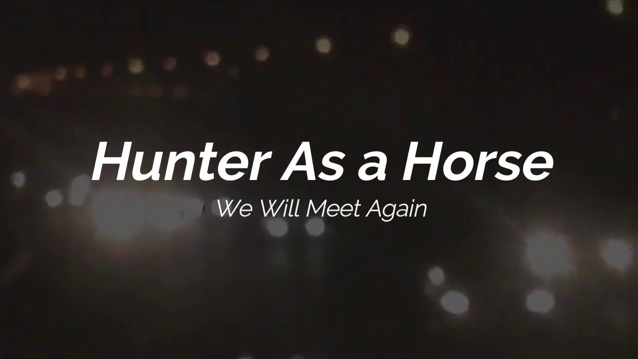 Hunter As A Horse - We Will Meet Again (Lyrics / Subtitulado)