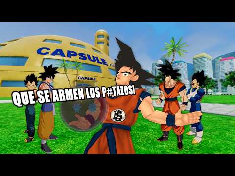 Goku, Vegeta, and Ñoku Arrive in the Dragon Ball GT Universe | Dragon Ball VRCHAT