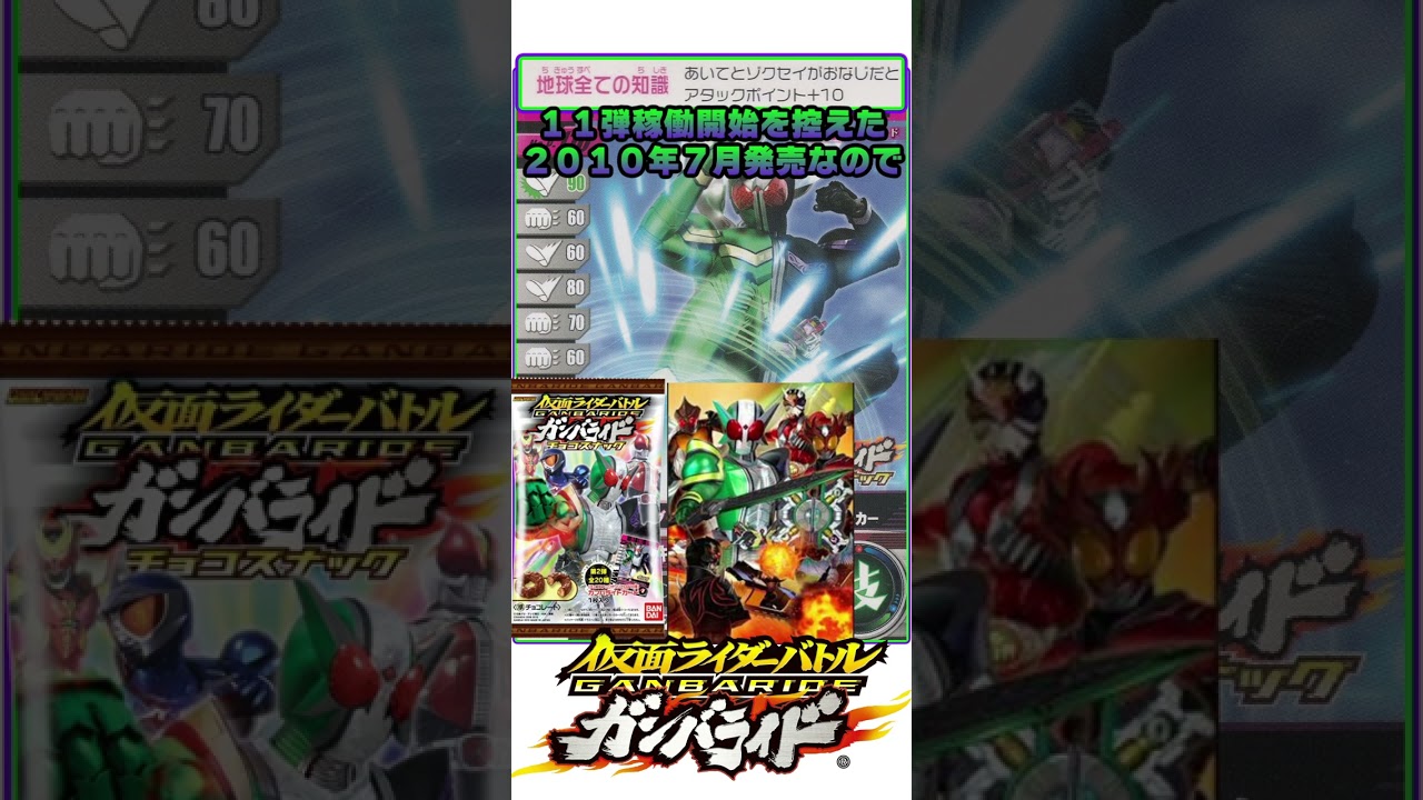 【解説mini】旧Pナンバー最後のCJ！チョコスナック第2弾P-110仮面ライダーWサイクロンジョーカー！