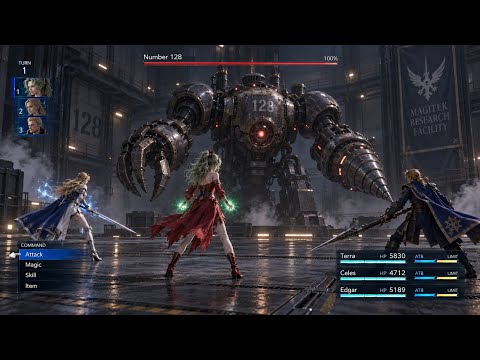 Final Fantasy VI Remake - Combat Gameplay