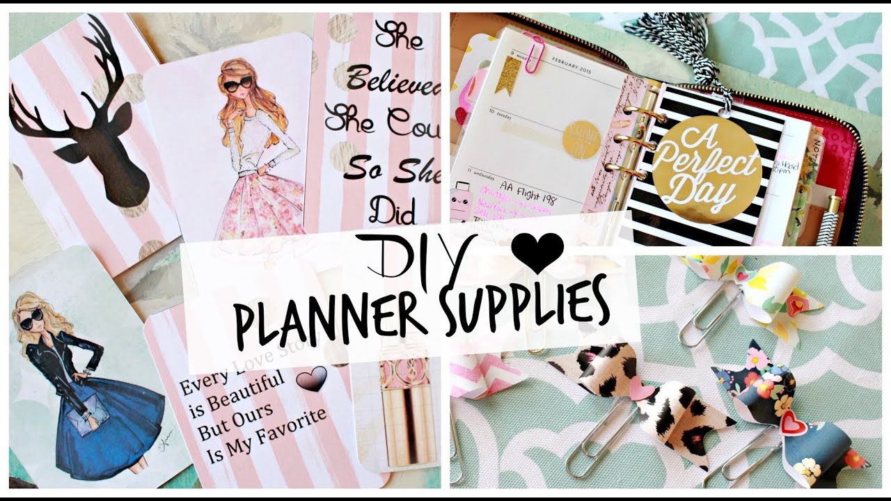 DIY Planner Supplies! 