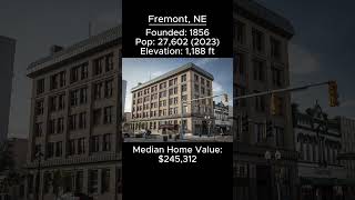 Random US Towns: Fremont, NE #shorts