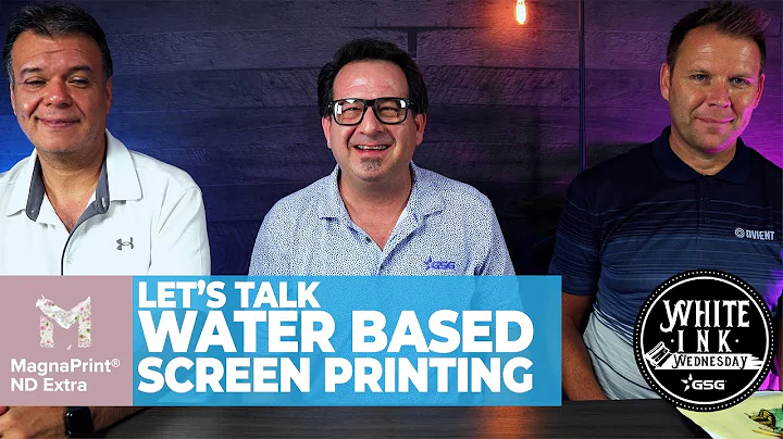 Everything You Need To know About Water Based Screen Printing With: Magna ND Extra