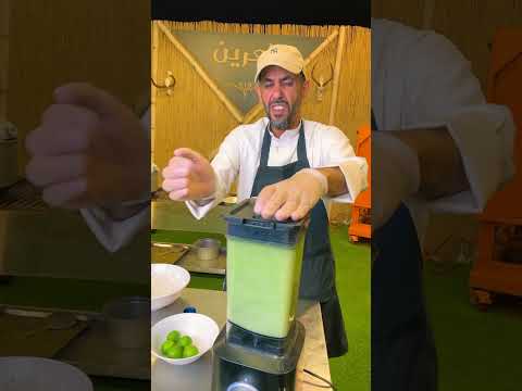 عصير الليمون الحساوي مع النعناع