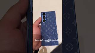 Samsung Galaxy Z Fold 7 with Luis Vuitton back. #samsung #galaxy #fold