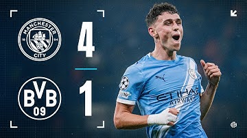 HIGHLIGHTS! Man City 4-1 Borussia Dortmund | Foden-inspired City ease past Dortmund!