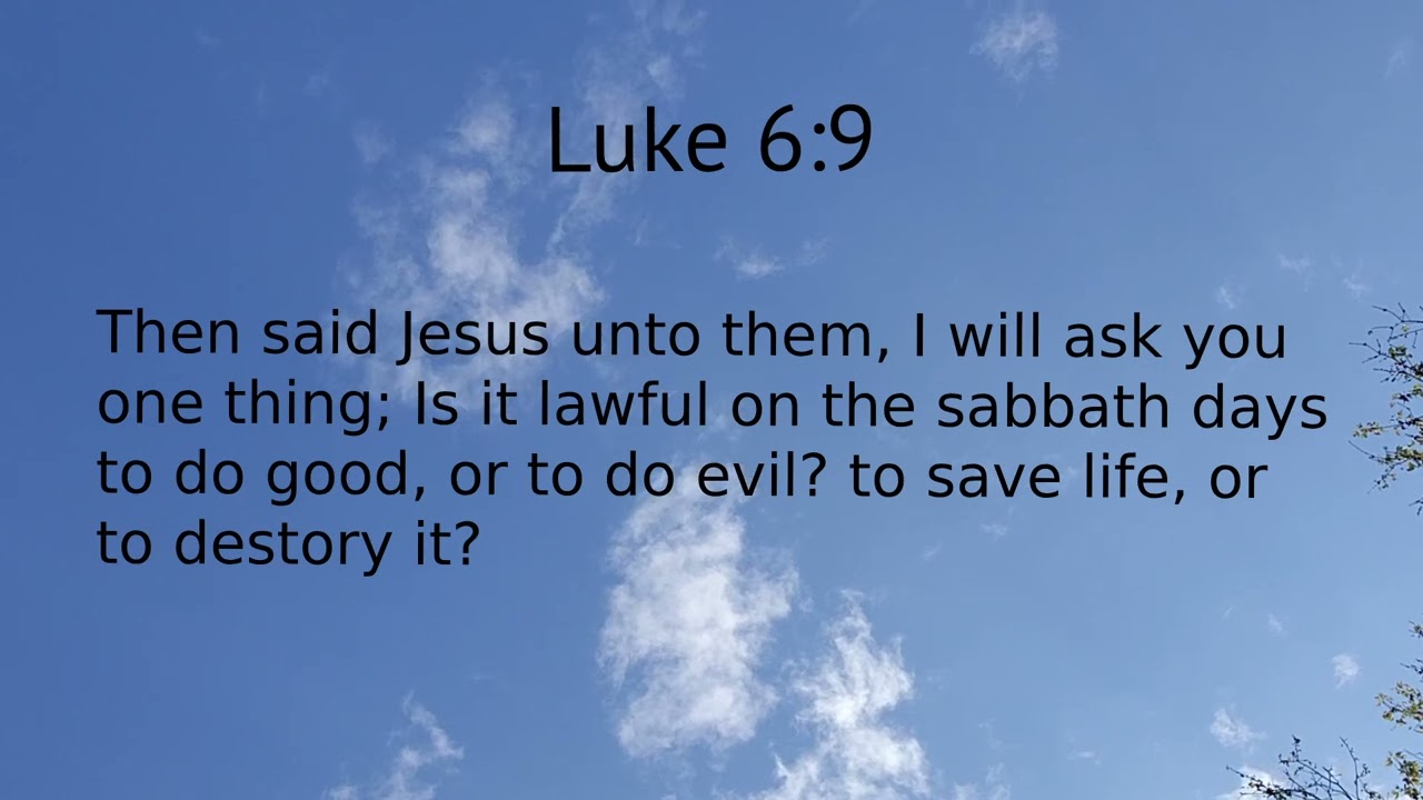Luke 6:9