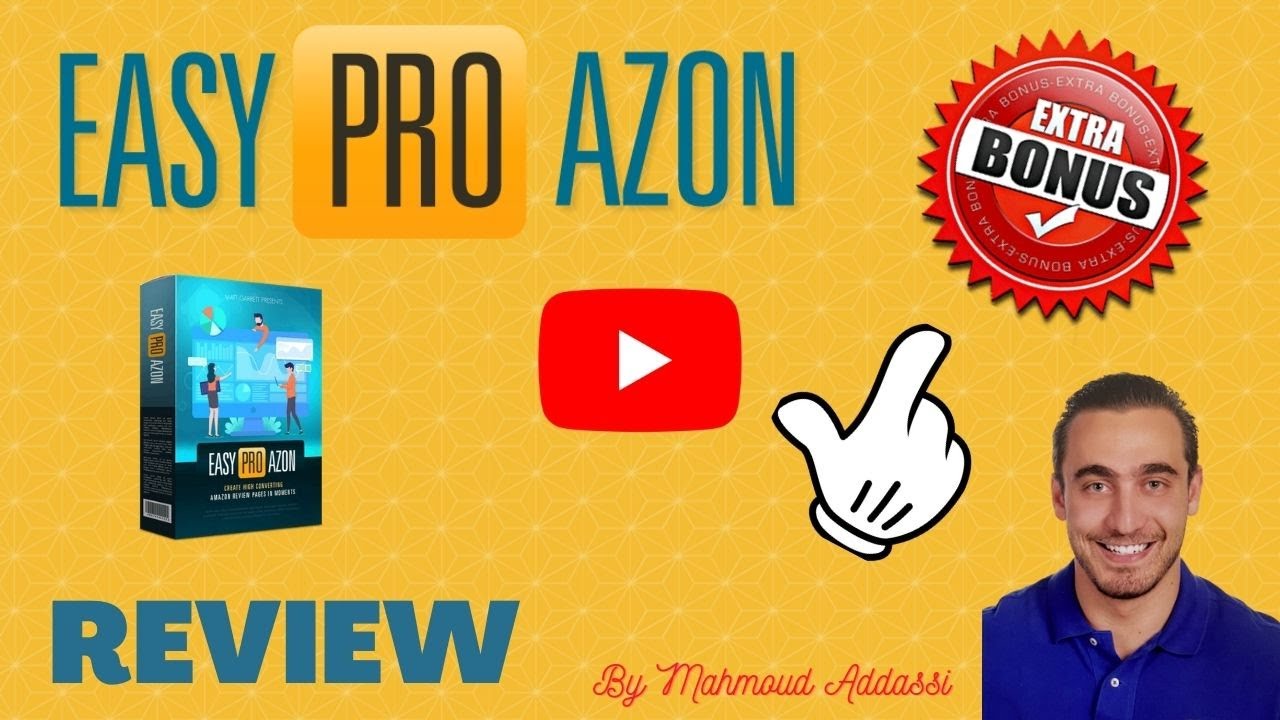 Easy Pro Azon Review  📢 🚨 ALERT 🚨 MAKE SURE TO GET THIS WITH MY 🏗️ CUSTOM BONUSES 🚧