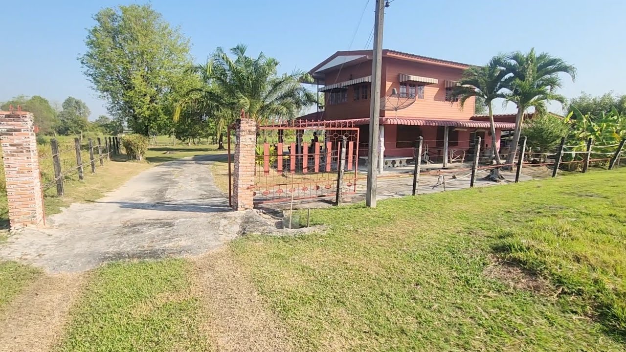 ขายบ้านสวนนครนายก1-2-0ไร่ราคา2.85ลบ.ต.พิกุลออกอ.บ้านนาจ.นครนายก