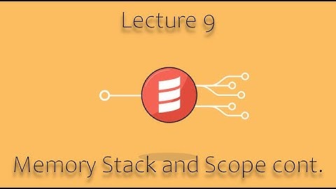 [CSE 116] Lecture 9: Memory Stack and Scope cont.