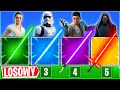 LOSOWY MIECZ ŚWIETLNY STAR WARS Challenge! w Fortnite