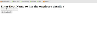 JDBC USING JSP CONNECTING TO MYSQL