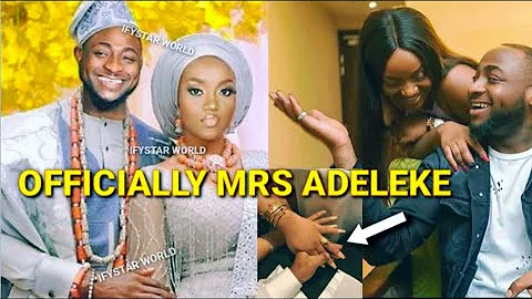 LEAKED VIDEO!! Davido and Chioma SECRET OFFICIAL Traditional Wedding!! Meet MR & MRS ADELEKE #davido