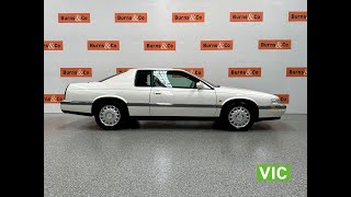 1993 Cadillac Eldorado Coupe V8 RHD