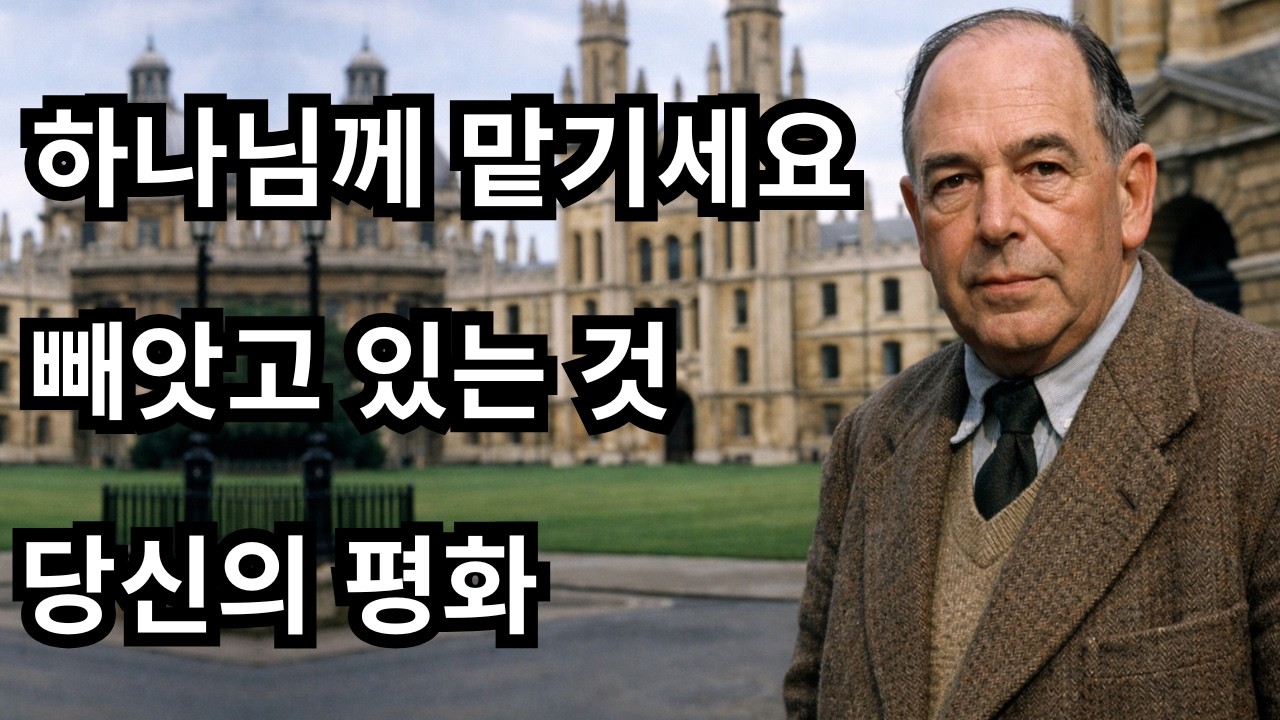 하나님은 당신의 평화를 빼앗고 있는 그것을 당신이 맡기기를 기다리고 계십니다 / C. S. 루이스2026