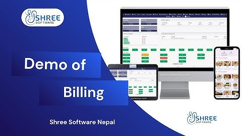 Demo video of Billing and Accounting software