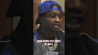 LIL TJAY ON GETTING SHOT 🤯🔫‼️ #liltjay #liltjayedits #rapinterview #breakfastclub #usrap #shorts