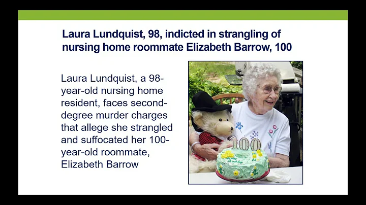 Ending Nursing Home Violence Between Residents  Prevention, Intervention, and Advocacy