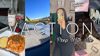 VACATION PREP WITH ME VLOG | HAIR , NAILS, PACKING \& MORE