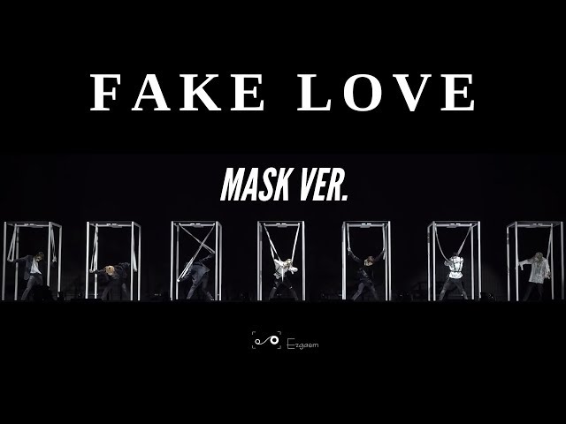 4K][MIRRORED] BTS - FAKE LOVE Mask ver. at Golden Disk Awards 2019