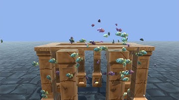 Flocking Fish with Obstacles