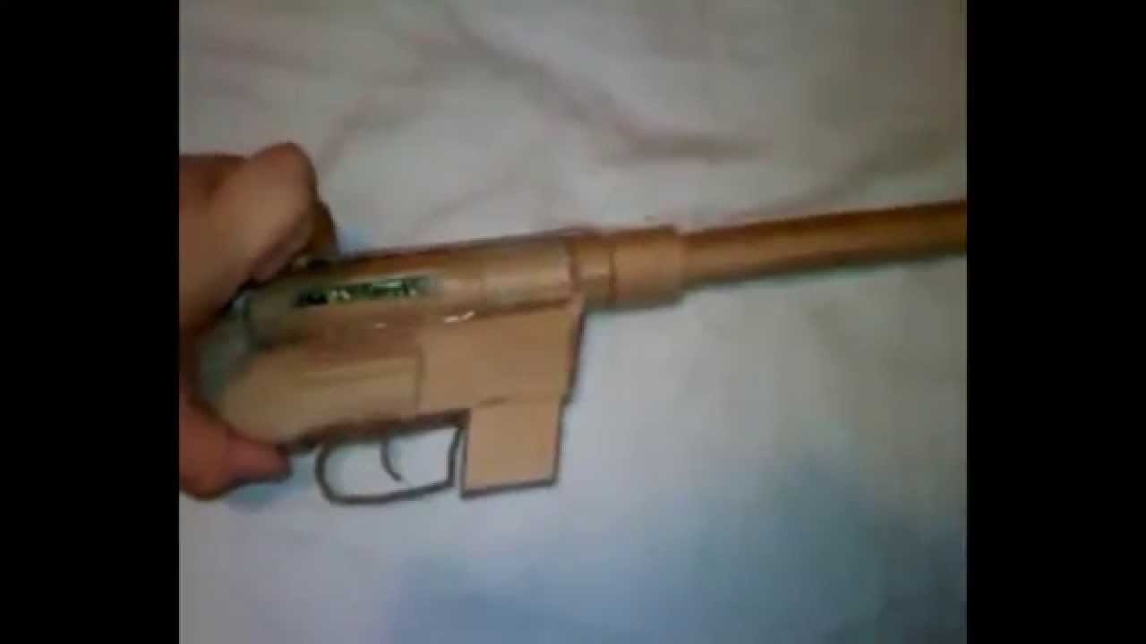 AR-7 US Henry Survival Rifle | (Vintage) Homemade Cardboard Guns - YouTube