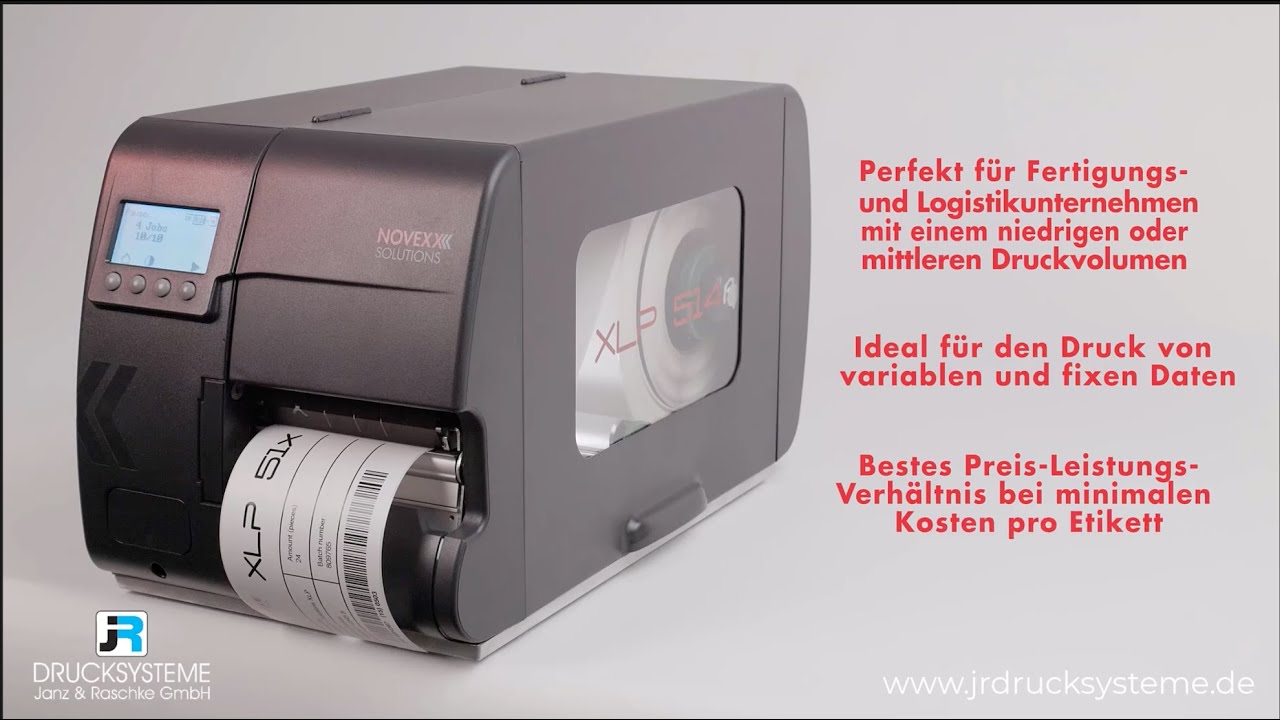 Novexx XLP 514 der neue Drucker von Novexx Solutions