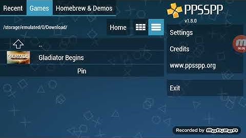 EP 55 - Gladiator Begins In PSP!